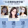 Máscara de proteção solar de seda gelada de verão para mulheres, máscara respirável para o rosto inteiro, proteção solar ao ar livre, protetor facial com proteção UV