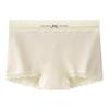 Cuecas Boxer Femininas Novo Estilo, Classe a Algodão Puro Roupa Íntima Feminina, 10A Antibacteriano, Entrepernas de Seda Estendida e Alargada, Cuecas Boxer para Meninas