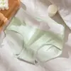 Oferta especial~Calzones de mujer sin costuras, talla grande, tiro alto, control de abdomen, estampado de color liso, transpirables y cómodos con entrepierna de algodón puro