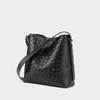 Bolso Balde de Compras de Hong Kong Bolso Tejido de Gran Capacidad para Mujer Otoño 2025 Nuevo Bolso Bandolera de Hombro Único Bolso Tote para Ir al Trabajo