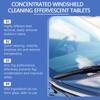Homonth película limpiadora para parabrisas de coche, ventana impermeable a la lluvia, impermeable, antivaho, tabletas efervescentes para limpieza de vidrio