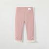 Calça Legging de Bebê para Primavera, Estilo Fino de Primavera e Outono, Calças para Meninas, Roupa Externa Longa de Malha Fina com Abertura no Gancho para Bebê Menina