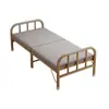 Cama Plegable Nueva para Uso en Casa, Cama de Enfriamiento Simple para Adultos, Cama Auxiliar Estilo Militar, Cama Temporal para Huéspedes, Cama Individual Pequeña de 90 cm