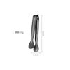 Pinza pequeña de acero inoxidable 304 para hielo, para café, azúcar, restaurante, para niños, minipinza para comida, pinza multifuncional
