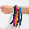 Nueva Banda para el Cabello de Yoga Banda para el Sudor para Correr Silicona Antideslizante Diadema Antisudor Diadema Deportiva Banda para el Cabello de Mujer Punto