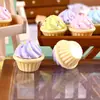 Accesorios de resina para simulación transfronteriza, pastel, juego de alimentos, casa de muñecas para niños, accesorios en miniatura, mesa en miniatura DIY