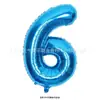 Globos Digitales Versión Americana de 32 pulgadas Globos de Película de Aluminio Oro Plata Decoración para Fiesta de Cumpleaños Boda Día de Año Nuevo Venta al por Mayor