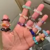 Pulsera de Grava de Cristal Natural Xiyin Transfronteriza de Amazon Ágata Jade Pulsera de Piedra Irregular Joyería al por Mayor