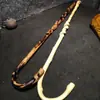 Bastón de anciano hecho de vid natural, bastón de senderismo para defensa personal, bastón completo de vid natural, bastón de senderismo, precio: Quanmeng