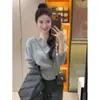 Suéter para mujer súper elegante, suave y acogedor, estilo coreano, nuevo modelo de moda otoño e invierno 2026, jersey versátil de punto, top de manga larga