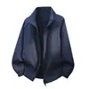 Chaqueta Impermeable Cortavientos Estilo Americano Cuello Alto Hombre Otoño Invierno 2026 Nueva Corta Ropa Dura para Hombre Chaqueta Abrigo Exterior Hombre