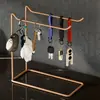 Soporte de exhibición creativo para llaveros de escritorio, estante de exhibición de joyería, soporte de exhibición de accesorios de labiales, estante colgante de almacenamiento para pulseras y collares