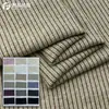 Tela de Terciopelo de Oveja con Rayas de Copo de Nieve 280g Rayas Verticales Unilaterales Pantalones de Pierna Ancha Elásticos Sudadera Tejido de Punto Base