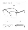 Armazones Transparentes Marrones Dr.Lolly Ultra-Ligeros de Tr90 para Gafas de Prescripción Se Pueden Equipar con Lentes, Ofreciendo un Aspecto de Marco Grande de Alta Gama