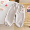 Nuevos Pantalones Casuales de Terciopelo para Niñas Otoño e Invierno para Niños Pequeños y Medianos para Usar en Casa, Leggings de Terciopelo Calientes y Engrosados de Una Sola Pieza