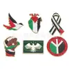 Broche Insígnia Bandeira Nacional Popular Transfronteiriça Acessórios DIY Broche Bandeira da Paz do Paquistão Pino de Cartão Fabricante Atacado