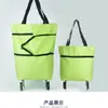 Bolsa de Compras Plegable de Stock Listo del Fabricante, Bolsa Portátil con Ruedas, Bolsa para la Compra, Bolsa Grande de Supermercado con Ruedas, Disponible para Dropshipping