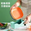Prato de resíduos para mesa de jantar estilo japonês, prato para ossos, prato de osso doméstico, prato de plástico criativo, prato pequeno com base