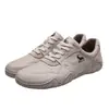 Zapatos Auténticos Gongyang para Hombre, Nuevo Estilo, Zapatos Casuales Transpirables de Piel Genuina, Zapatos Deportivos Antideslizantes, Zapatos Blancos de Piel para Hombre