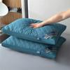 Almohada para la columna cervical, núcleo de almohada que ayuda a dormir, dormitorio de estudiantes, hotel, adultos, solteros, hogar, pareja, no se pliega.
