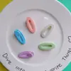 Grampo de Cabelo DIY Cor Doce Barraca de Feira da Noite Clipe Artesanal de Cola de Creme Grampo Dopamina Especial DIY