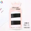 Set de Pinzas para el Cabello de Dibujos Animados Pintura Negra Mate Pinza para Flequillo Cabello 20 Pinzas de Una Palabra En Cajas Pinza Lateral Simple A33