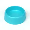Tazón Individual de Plástico de Color Caramelo Promocional para Mascotas, Tazón Redondo para Gatos, Tazón de Comida para Perros, Suministros para Tazones de Perros, Utensilios para Comida de Mascotas al por Mayor del Fabricante