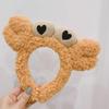 Diadema de Cangrejo de Celebridad de Internet Felpa Dibujo Animado Animal Accesorios para el Cabello ins Estilo Coreano Diadema para Mujer Sencillo Lindo Tocado Estilo Femenino