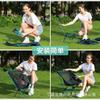 Silla Plegable Conveniente para Exterior Transfronterizo Persona Perezosa Ultraligera Pesca Camping Ocio Respaldo Reclinable Aleación de Aluminio Silla Luna