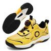 Zapatos de Bádminton Profesionales para Niños Transfronterizos Botón Zapatos de Tenis para Niños Zapatos Deportivos Malla Transpirable Antideslizante Ligero para Niñas