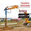 Escavação e troca de trado túnel hidráulico completo perfuração em rocha engenharia escavação bate-estacas escavadeira modificação liga Auger