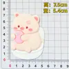 Patches de Porco Desenho Animado Nariz de Porco Leitão Borracha Macia PVC Capa de Celular Tablet Acessórios DIY Acessórios de Decoração para Casa Carro
