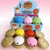 Juguete Squishy de Pan Realista con Purpurina Arcoíris TPR para Alivio del Estrés, Rebote Lento, Caja Sorpresa de Vaporizador