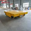 Carro Eléctrico de Plataforma a Batería, Carrito Móvil Montado en Rieles Controlado por Mando a Distancia para Transporte en Taller, Carro de Plataforma de Operación a Corta Distancia