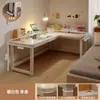Tocador de Esquina Premium Escritorio de Maquillaje en Forma de L de Gama Alta Minimalista con Tablero Perforado Escritorio de Esquina