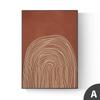 Pintura Colgante Abstracta Creativa Elegante para Sala de Estar Líneas Abstractas Geométricas de Piso a Techo Pintura Decorativa para Entrada Una Enorme