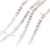 Cuentas de Punta de Diamante Cuentas de Vidrio de Cristal Cuentas Sueltas DIY Accesorios para Ropa Tejidos a Mano Material para Pulsera de Hilo de Cuentas