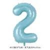 Globos de Aluminio con Números Grandes Versión Americana de 40 pulgadas para Decoración de Fiesta de Cumpleaños Globos de Aluminio con Números