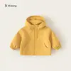 Roupa Infantil Bangxuan Jaqueta para Meninos Caminhada ao Ar Livre Roupas de Outono para Meninas Blusa com Capuz à Prova de Vento para Crianças Pequenas Macacão de Esqui Infantil