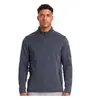 Ropa exterior casual de otoño e invierno para hombre con cuello alto de forro polar, tejido de calibre grueso, cepillado, proceso sin costuras, estilo cremallera, resistente al desgaste, cómoda, manga larga, exterior