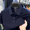 Nueva Camiseta de Algodón Puro de Manga Corta para Hombre de Verano, Camisa Polo Versátil de Color Sólido de Alta Calidad, Venta Directa de Fábrica Ropa para Hombre de Gran Venta