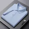 Produto em destaque: Camisa polo de manga curta 210g para homens e mulheres, vestuário de trabalho, uniforme de fábrica, camisa publicitária estampada, camiseta com logotipo estampado
