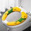 Assento Sanitário de Veludo Novo Assento Sanitário Adesivo Doméstico Adesivo para Vaso Sanitário Capa de Vaso Sanitário Universal para as Quatro Estações Venda Direta de Fábrica