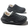 Pantuflas de Algodón Impermeables de EVA para Mujer Invierno Interior Hogar Doméstico Cálido Felpa Pantuflas de Algodón de Invierno para Hombre Invierno de Hombre