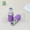 Tubo Reto Quadrado de Plástico Shanyi para Batom High-End Galvanizado 3g Tubo Vazio para Batom Material de Embalagem Cosmética