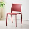 Silla de Comedor Popular de Internet Beishi para Ins Hogar Respaldo Tienda de Té con Leche Silla de Plástico Engrosado Reposabrazos Silla de Negociación Sencilla Casual
