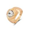 Anillo Europeo y Americano ins Simple Nuevo Amor Cara Sonriente Flor Moda Personalizada Lindo Geométrico Expresión Accesorios