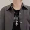 Hip-Hop Moderno Celebridad de Internet Popular Collar para Niños Accesorios para Espectáculos de Baile Callejero de Niños Niñas Nueva Moda Cadena de Suéter Versátil