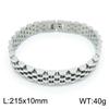 Pulsera de moda coreana simple chapado al vacío 5 baht 10mm pulsera ajustable de acero de titanio para hombre pulsera de pareja