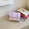 Bolso Cruzado de Dibujos Animados Estilo Coreano Transfronterizo para Niñas, Nuevo Tendencia Primavera 2026 Estilo Universitario de Nicho Bolso Cuadrado Pequeño Versátil